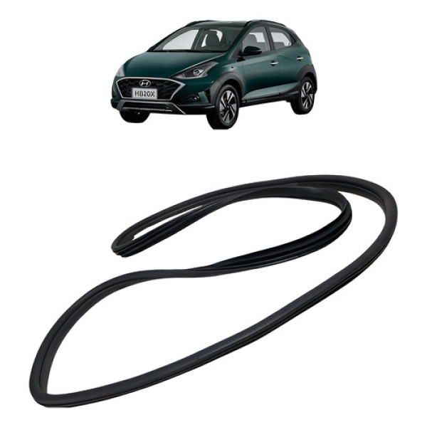 Borracha Porta Malas Hyundai Hb20 Hb20x 2020 2021 2022 2024