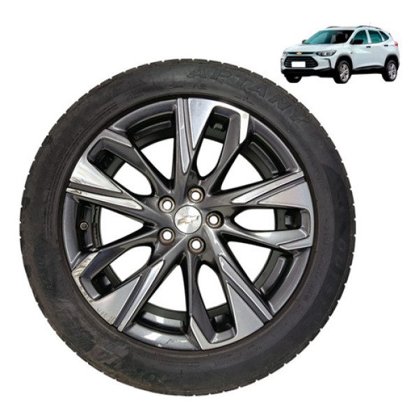 Roda Avulsa Pneu Aro 17 5 Furos Gm Tracker Premier 2021 2023