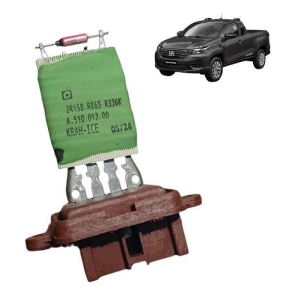 Resistência Ar Condicionado Fiat Strada 2020 2021 2022/2024