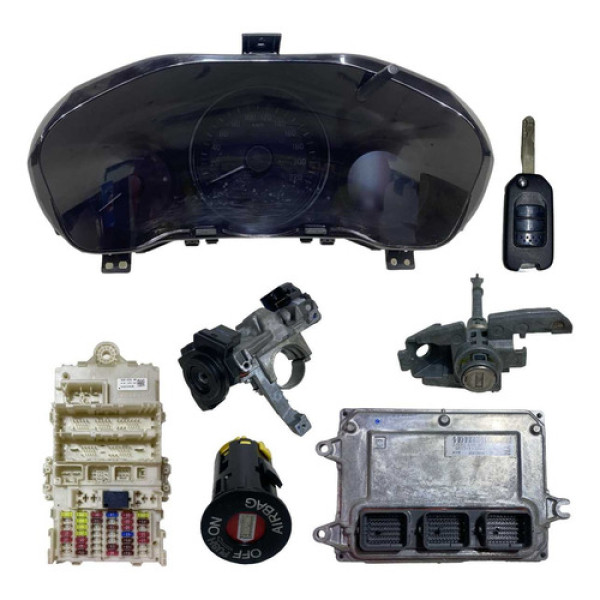 Kit Code Módulo Injeção Hrv Ex Cvt 1.8 Automático 2015 2016