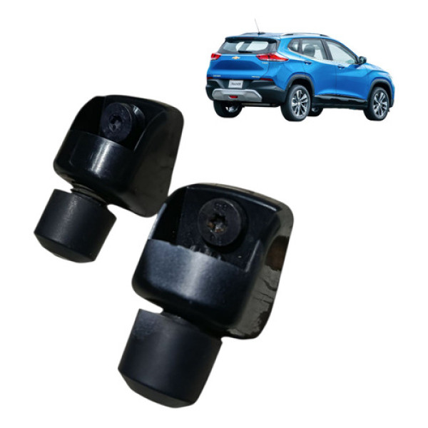 Par Batente Tampa Porta Malas Chevrolet Tracker 2020 2021/24