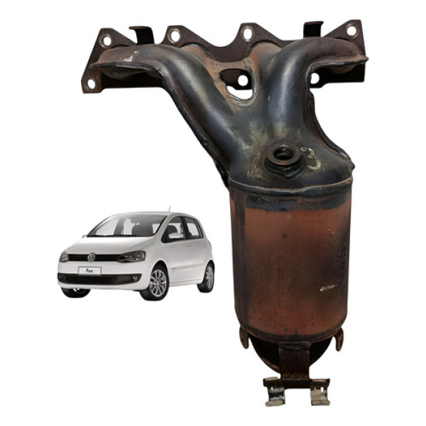 Catalisador Coletor Volkswagen Fox Spacefox 1.6 2011 2014