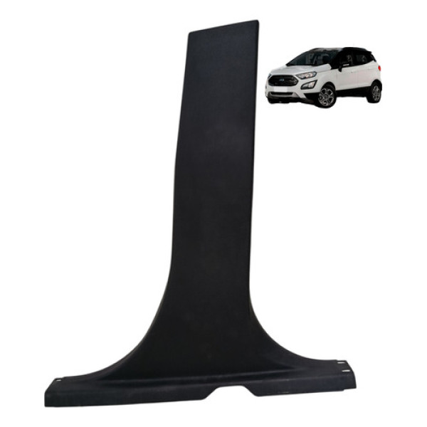 Acabamento Coluna Central Esquerdo Ford Ecosport 2020 2022