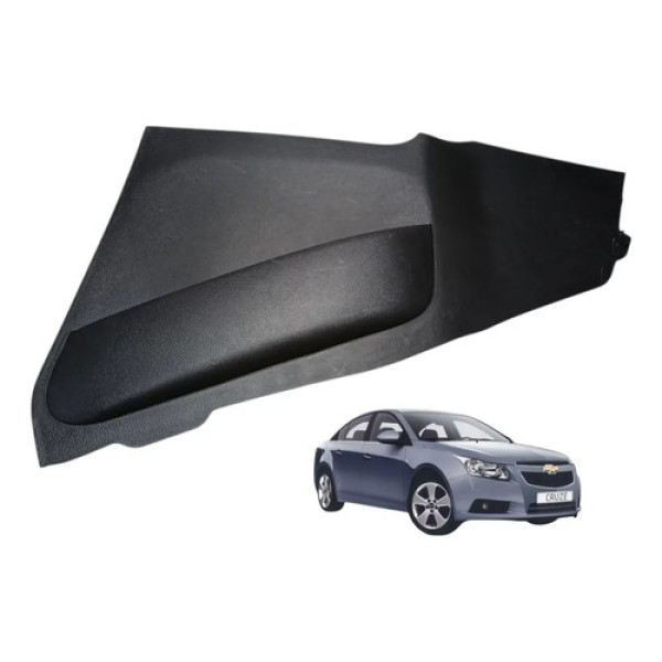 Acabamento Console Central Cruze 2012 2013 /16 Lado Direito Preto