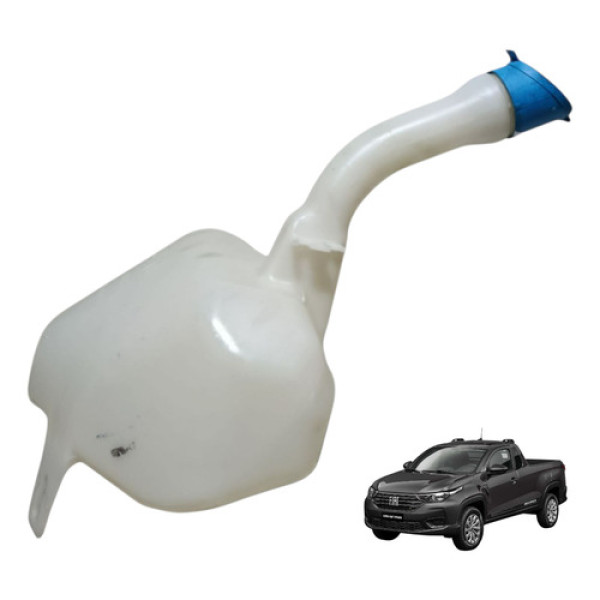 Reservatório Água Limpador Fiat Strada 1.3 2024 Freedom Orig Branco