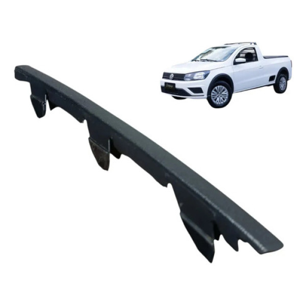 Extensão Para-choque Vw Saveiro 2017/2023 Dianteiro Direito Preto