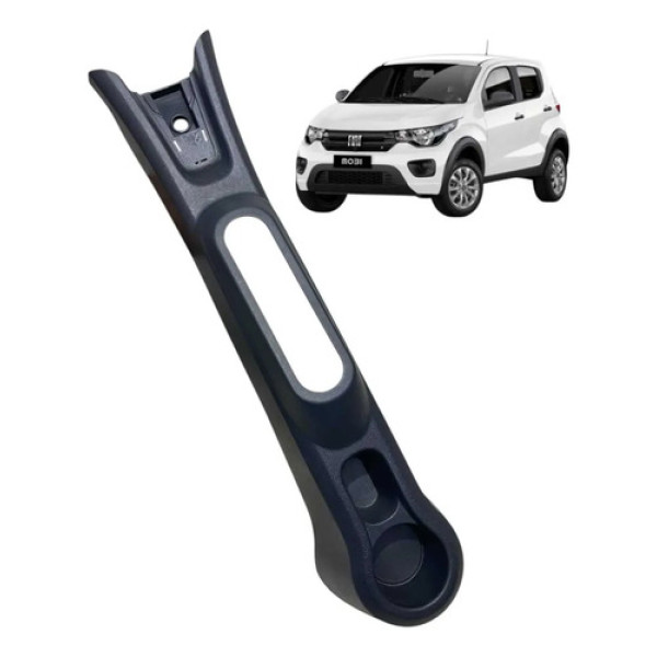 Console Central Moldura Alavanca Freio Mão Fiat Mobi 2019 23