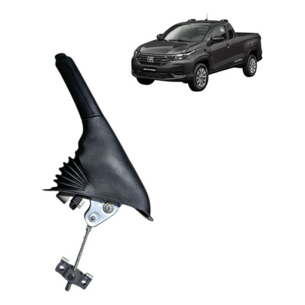 Alavanca Freio Mão Fiat Strada 1.3 Freedom 2024 Original