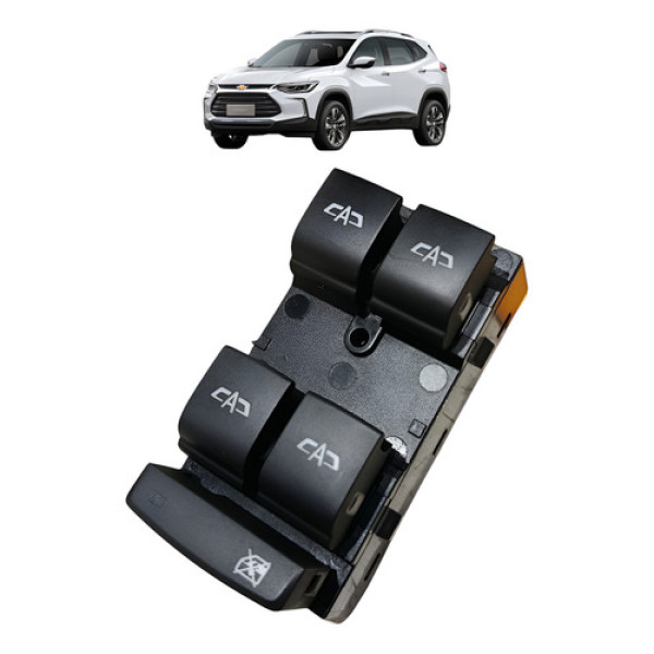 Botão Comando Vidro Elétrico Motorista Gm Tracker 2020  2023