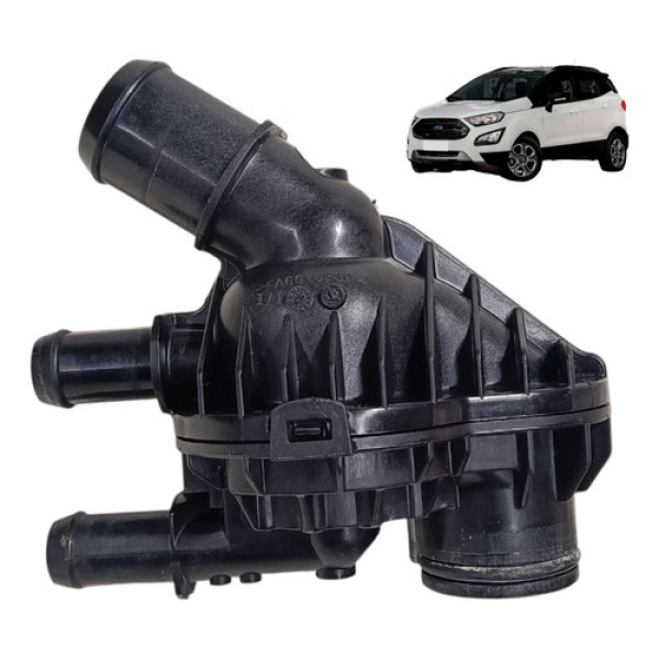 Carcaça Válvula Termostática Ka Ecosport 1.5 12v 3c Dragon