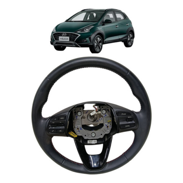 Volante Direção Comando Hyundai Hb20x Evolution 1.6 16v 2022