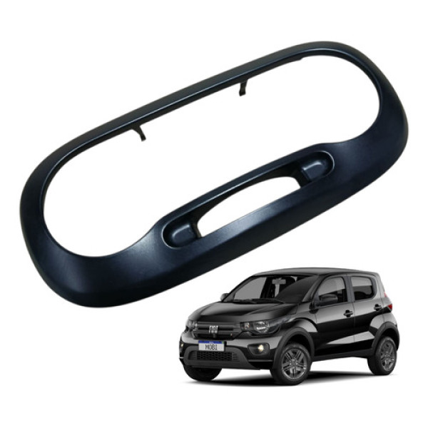 Moldura Painel Comando Ar Fiat Mobi 2017 2018 2019 2020