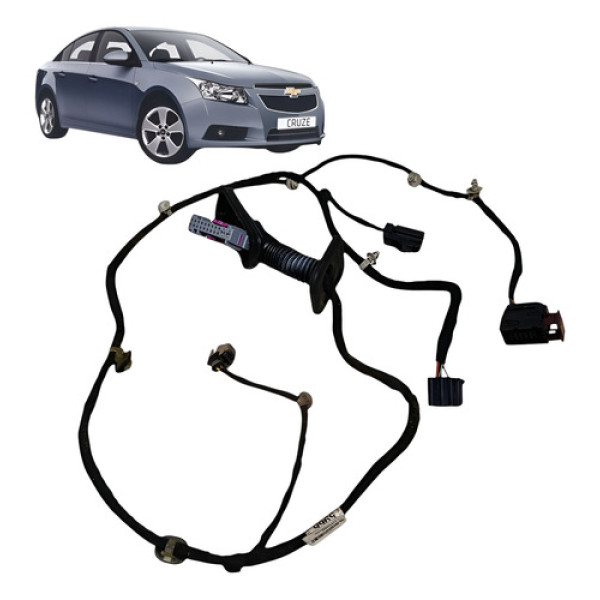 Chicote Elétrico Porta Cruze 2012 2013/2016 Traseira Direita
