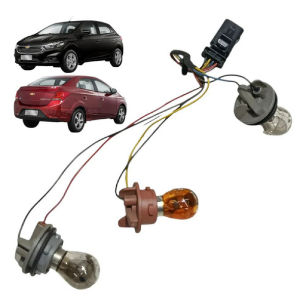 Chicote Soquete Lanterna Gm Onix 2013/19 Traseira Direita