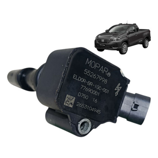 Bobina Ignição Fiat Nova Strada 1.3 2021 2022 2023 2024
