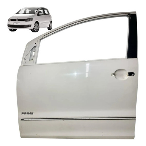 Porta Fox Spacefox 2011 2012 2013 2014 Dianteira Esquerda Dianteira Esquerdo Branco