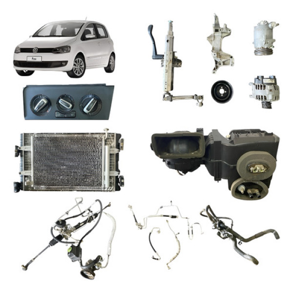 Kit Ar Condicionado Direção Fox Crossfox Space 1.6 2011 2012