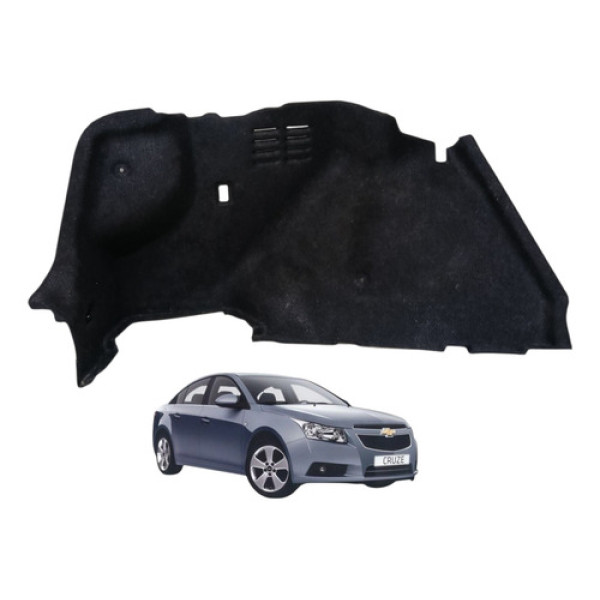 Forro Porta Malas Cruze Sedan 2012 2013 2014 Lado Esquerdo