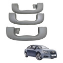 Kit Alça Puxador Teto Chevrolet Cruze 2013 2014 2015