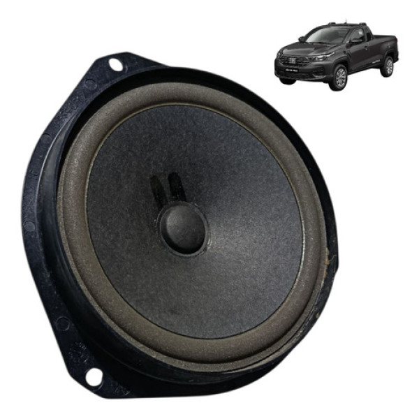Alto Falante Fiat Strada 2020 2022/2024 Dianteiro Direito Preto