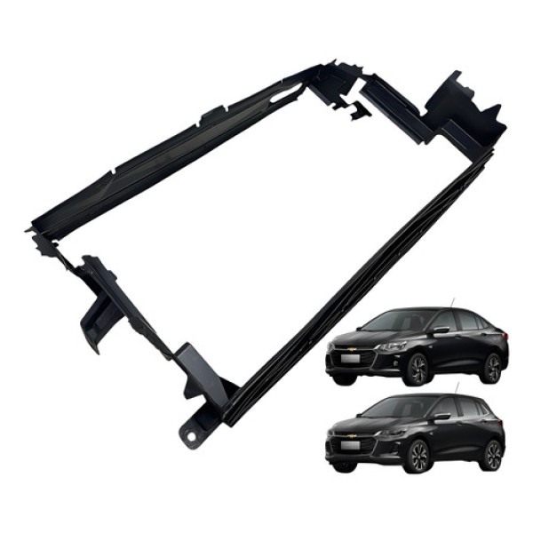 Kit Defletor Radiador Onix Turbo 2020 2021 2022 2023 2024