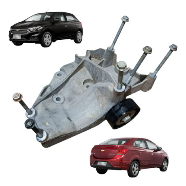 Suporte Alternador Compressor Gm Onix Prisma 1.0 1.4 2015/19
