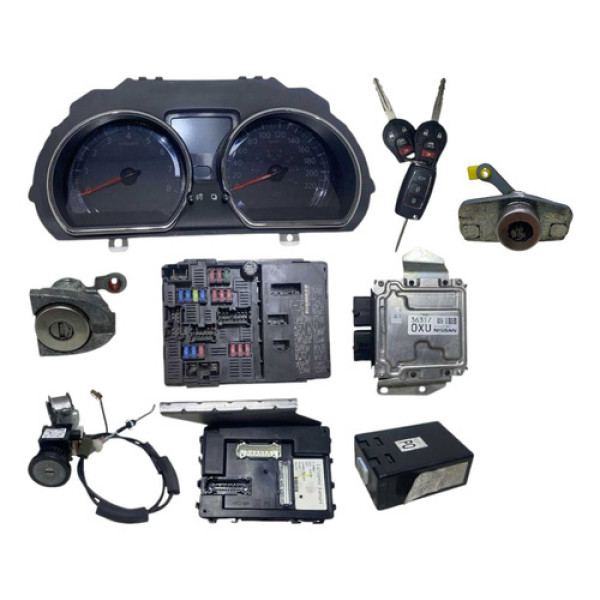 Kit Code Modulo Injeção Versa Unique 1.6 Aut 2017 89.000km