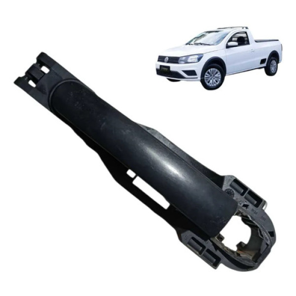 Maçaneta Externa Vw Saveiro 2018/2023 Dianteira Esquerda Preto Dianteira
