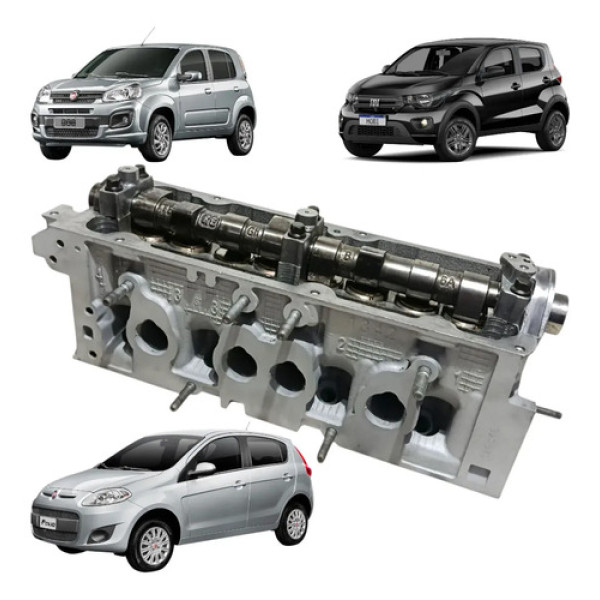 Cabeçote Fiat Palio Uno Mobi Fire Evo 1.0 4cc 8v 2016 / 2024