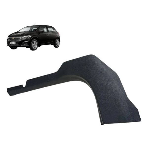 Soleira Porta Gm Onix Prisma 2013/2019 Dianteira Direita Preto
