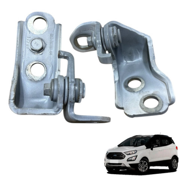 Par Dobradiça Porta Ford Ecosport 2021 Dianteira Direita