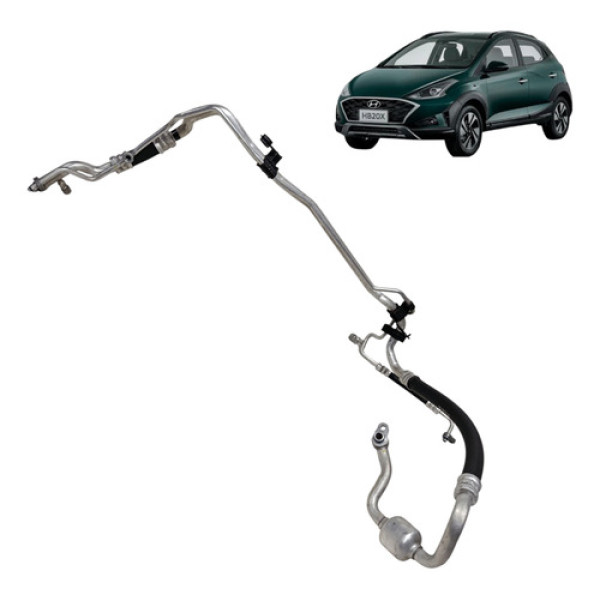 Cano Mangueira Ar Condicionado Hyundai Hb20x 2020 2021 2022