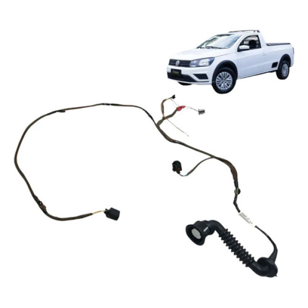 Chicote Porta Vw Saveiro Gol 2018 / 2023 Dianteira Direita