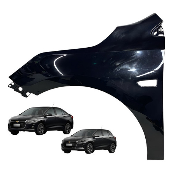 Paralama Dianteiro Chevrolet Onix 2020 2024 Lado Esquerdo Gn