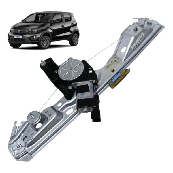 Máquina Vidro Elétrico Mobi 2017 2018 2019 Dianteiro Direito