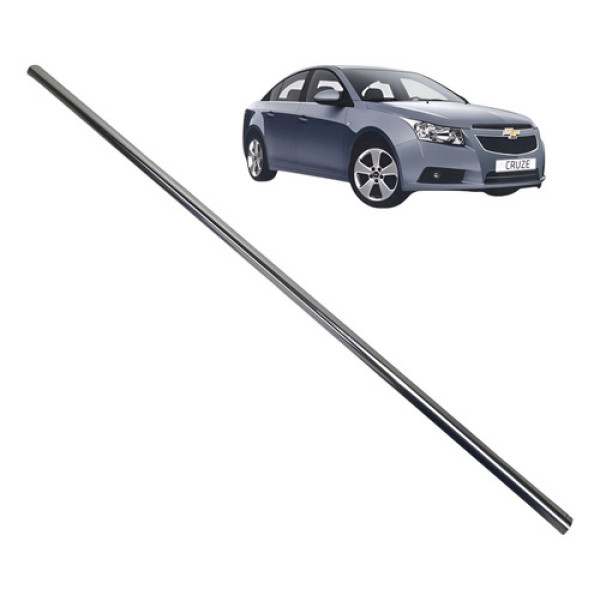 Pestana Friso Janela Cromado Cruze 2012 2016 Diant Esquerdo