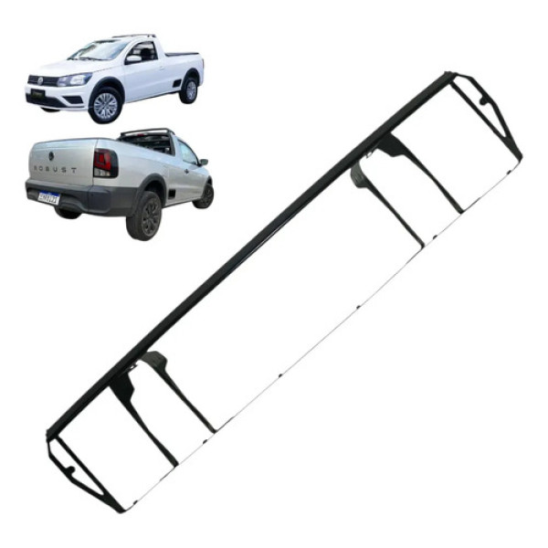 Alma Para-choque Traseiro Volkswagen Saveiro 2018/2023