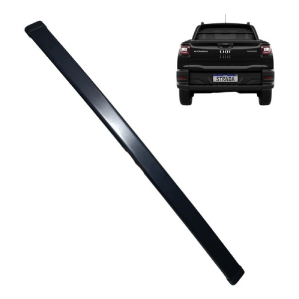 Travessa Rack Teto Fiat Strada 2021 2022 2023 2024 2025 Preto