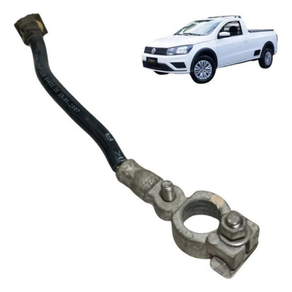 Cabo Negativo Bateria Vw Saveiro Gol Voyage Fox 2018/2023