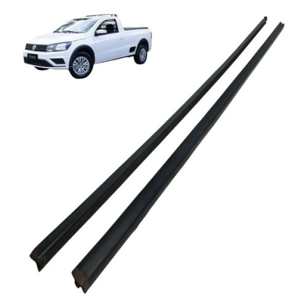 Kit Pestana Porta Vw Saveiro 2018/2023 Dianteira Esquerda