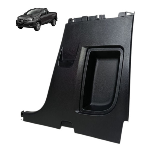 Moldura Inferior Coluna Fiat Strada 2020/2025 Tras Direito