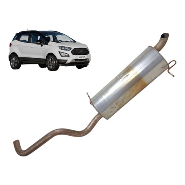 Escapamento Silencioso Abafador Ecosport 1.5 Dragon 2021