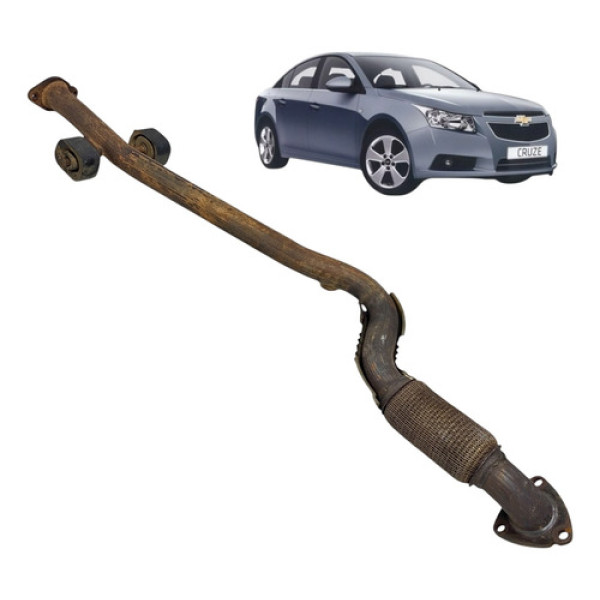 Escapamento Intermediário Flexível Gm Cruze 1.8 2012 2013/16