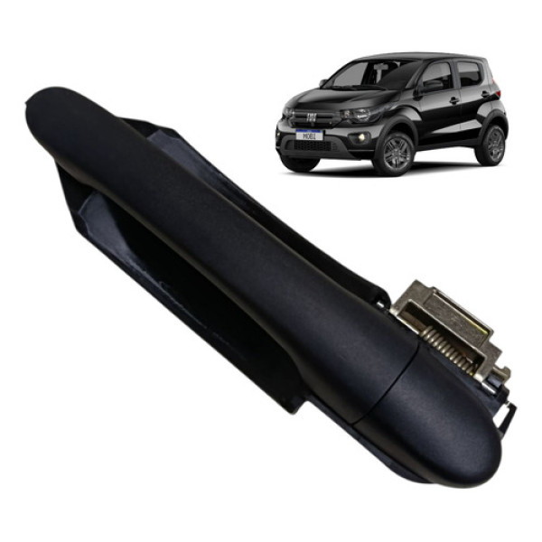 Maçaneta Externa Porta Traseira Fiat Mobi 2017 /20 Esquerda