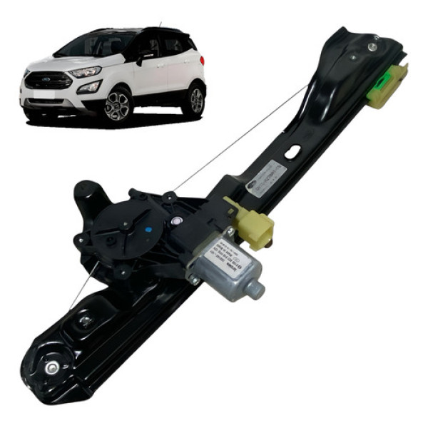 Máquina Vidro Elétrico Ecosport 2020 2021 Traseira Direita