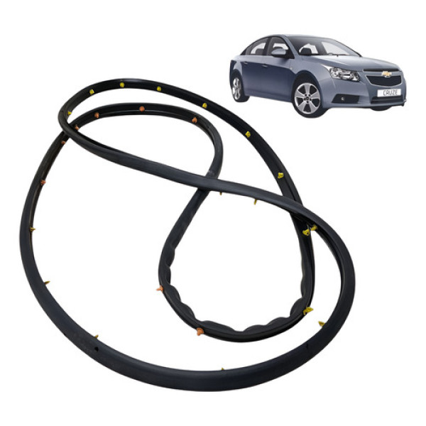 Borracha Vedação Porta Cruze 2012 2013 2014/16 Diant Direita