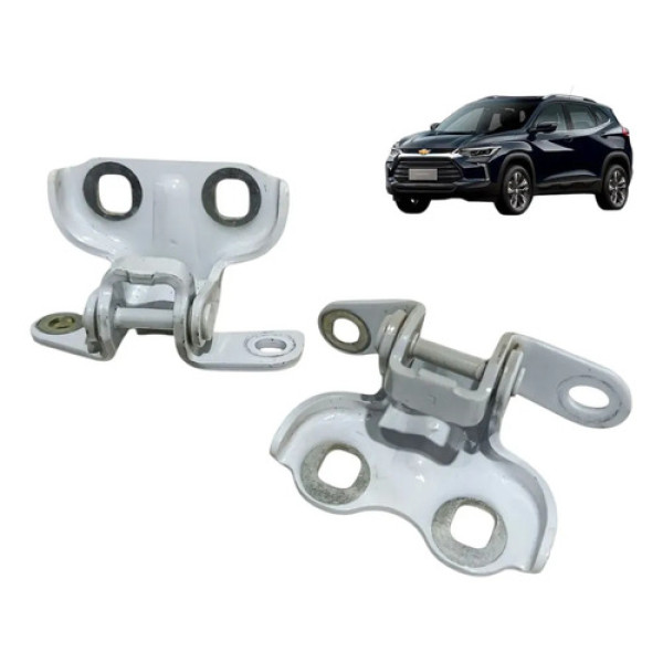 Par Dobradiça Porta Gm Tracker 2021/2025 Traseira Direita