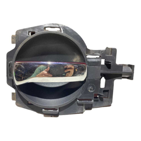 Maçaneta Interna Cromada Citroen C3 2004 2006 2008 Esquerdo