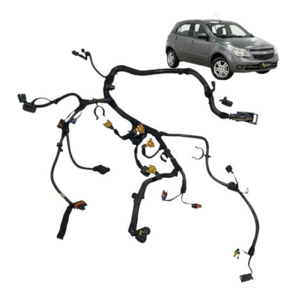 Chicote Injeção Motor Chevrolet Agile Montana 1.4 2010/2011