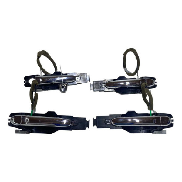 Kit Maçaneta Externa Cromada Versa 2015 2016 2017 2018 2019